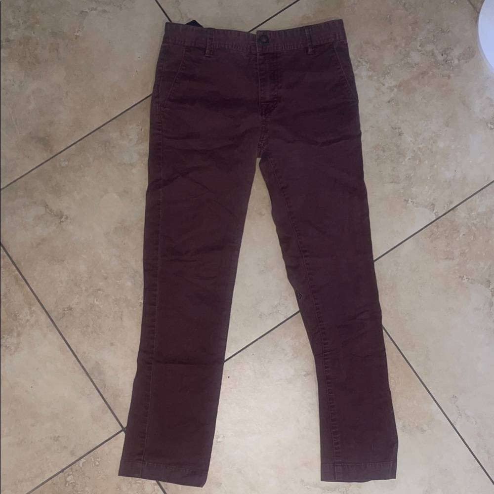 Volcom Maroon Pants